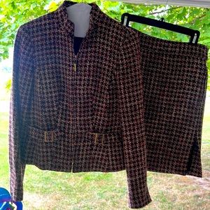 Two piece suit. Lovely fit